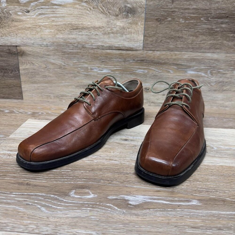 Calvin Klein Horst Chestnut Brown Dress Shoes Men's Size 10